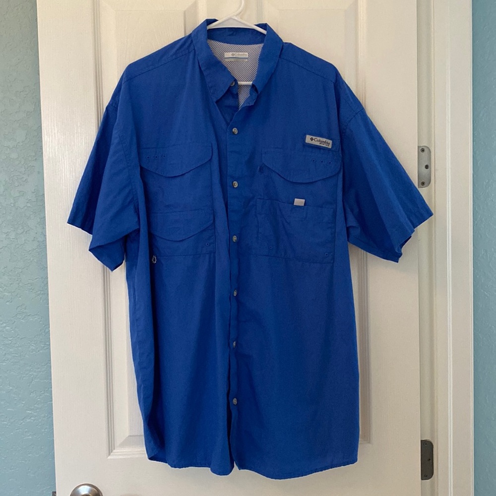 Columbia PFG Bonehead Men’s Shirt Size L